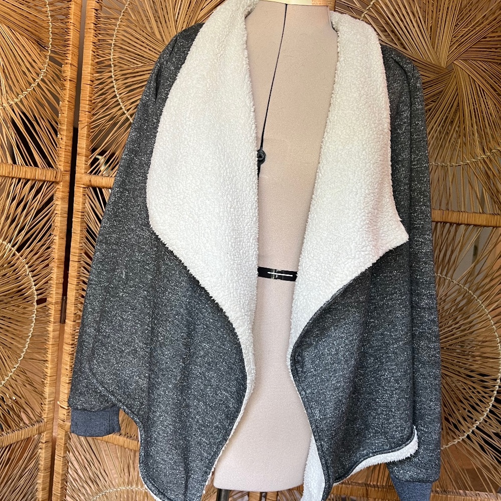 Comfy waterfall sweater